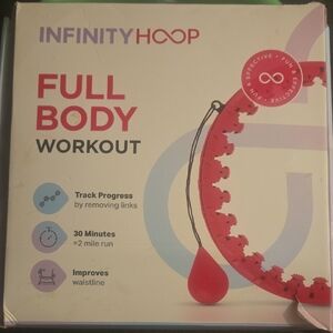 Infinity Hoop Full Body Workout Hoop - Red